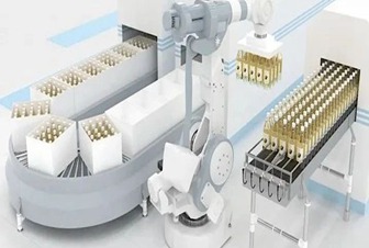 智能包装 | 超声波传感器助力自动化灌装包装线提速增效